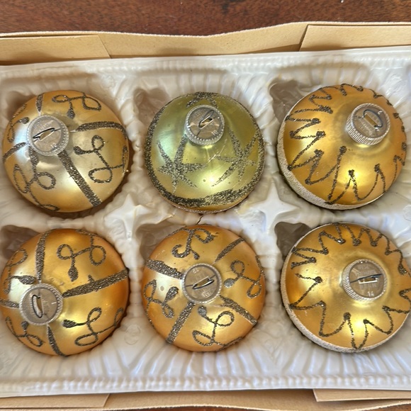 Vintage West Germany D.B.G.M Glass Ornaments - Picture 4 of 6